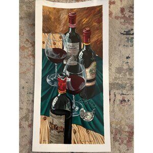 Dima Gorban, "Celebration" numbered limited edition serigraph /495 Signed By Art